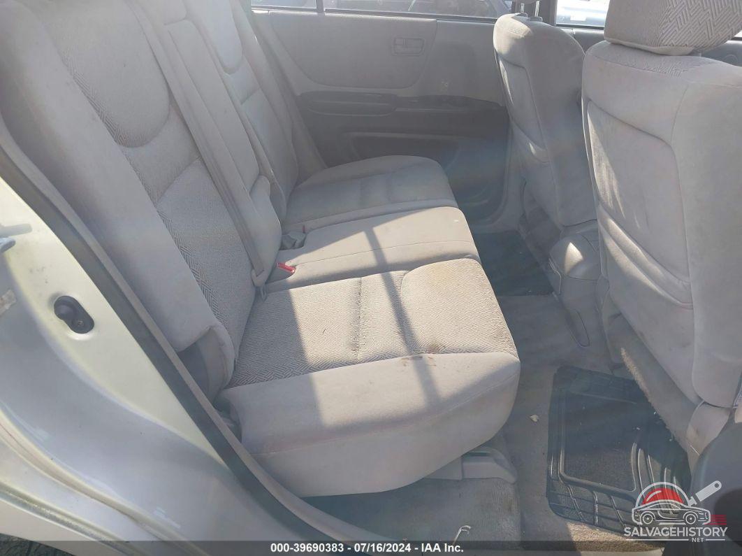 JTEHD21A630021560 2003 TOYOTA HIGHLANDER photo no. 8
