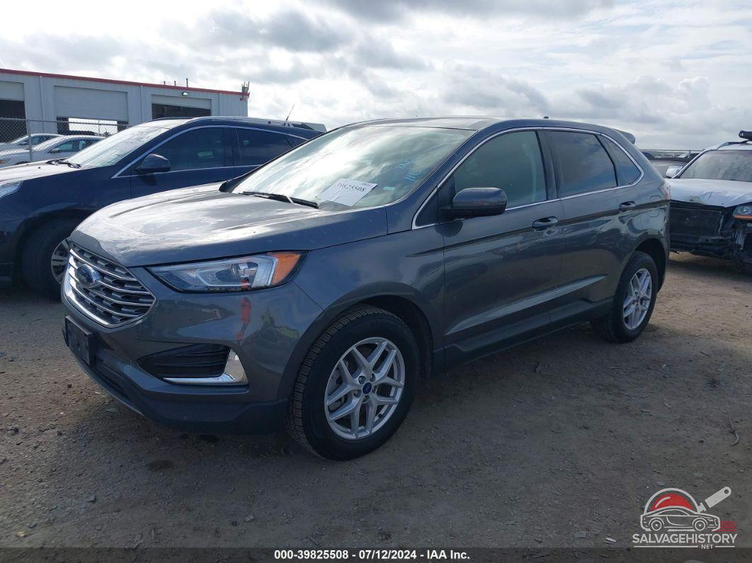 2FMPK4J95NBA39066 2022 FORD EDGE photo no. 2