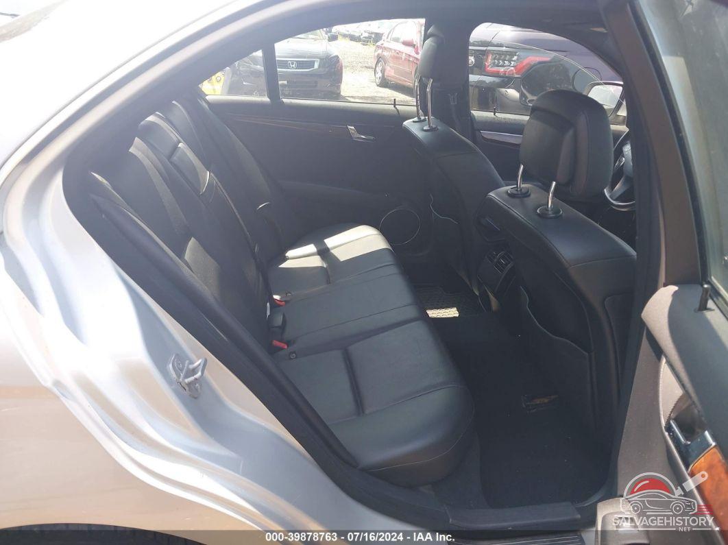 WDDGF81X39R084644 2009 MERCEDES-BENZ C 300 photo no. 8