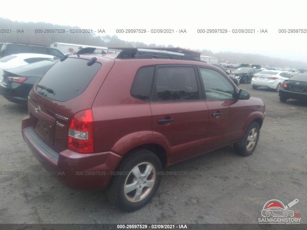 KM8JM12BX5U122051 2005 HYUNDAI TUCSON photo no. 4