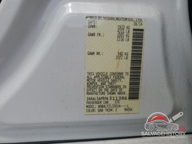 1N4AL3AP9FN311386 2015 NISSAN ALTIMA photo no. 13
