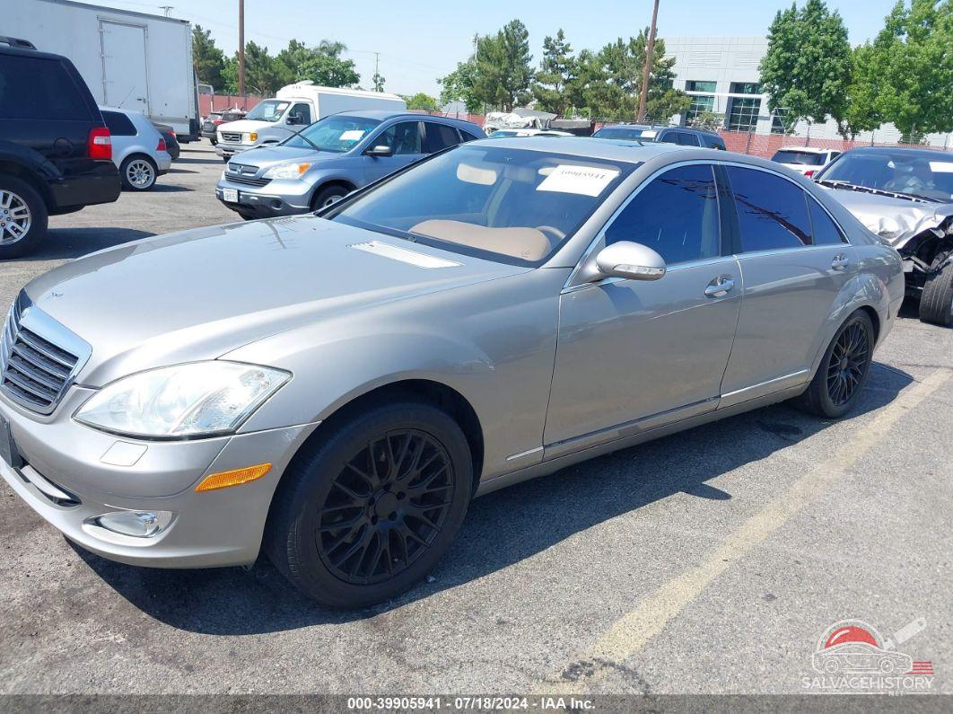 WDDNG71X07A125936 2007 MERCEDES-BENZ S 550 photo no. 2