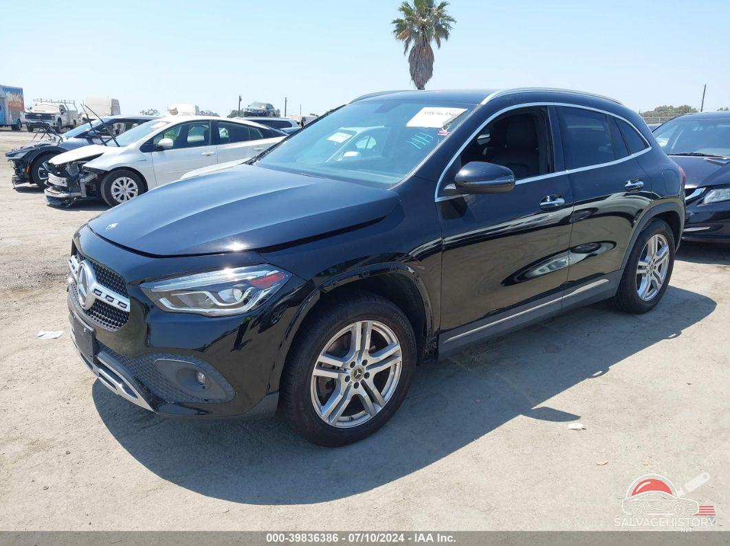 W1N4N4GB5MJ157565 2021 MERCEDES-BENZ GLA 250 photo no. 2