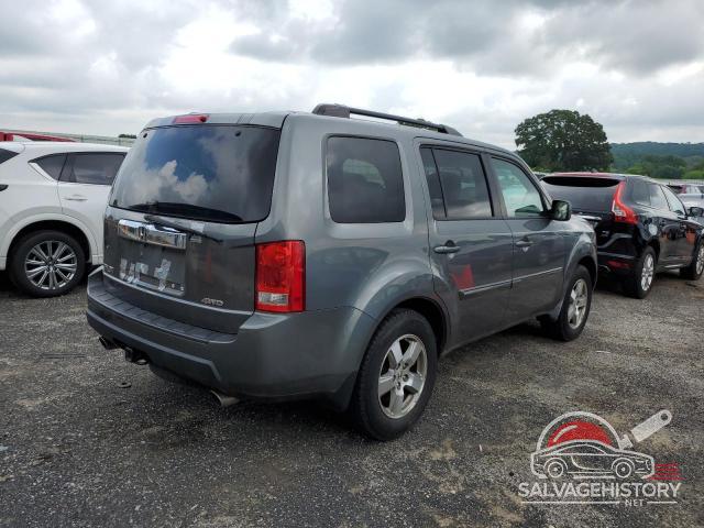 5FNYF48589B042245 2009 HONDA PILOT photo no. 3