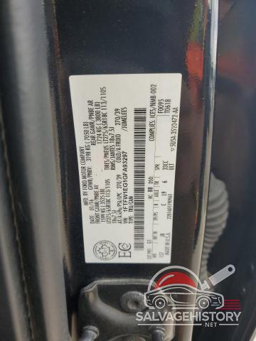 1FTFW1EG1GFA93297 2016 FORD F-150 photo no. 12