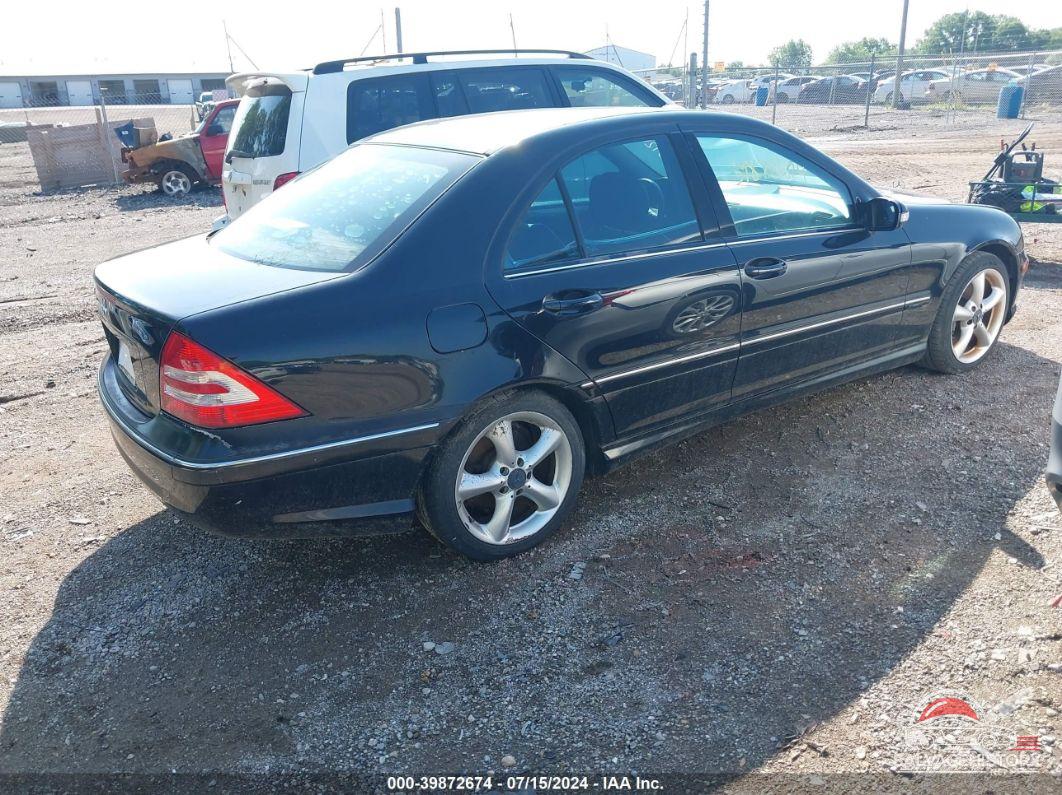 WDBRF52HX6F750760 2006 MERCEDES-BENZ C 230 photo no. 4