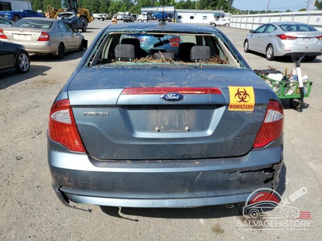 3FAHP0HAXCR407264 2012 FORD FUSION photo no. 6