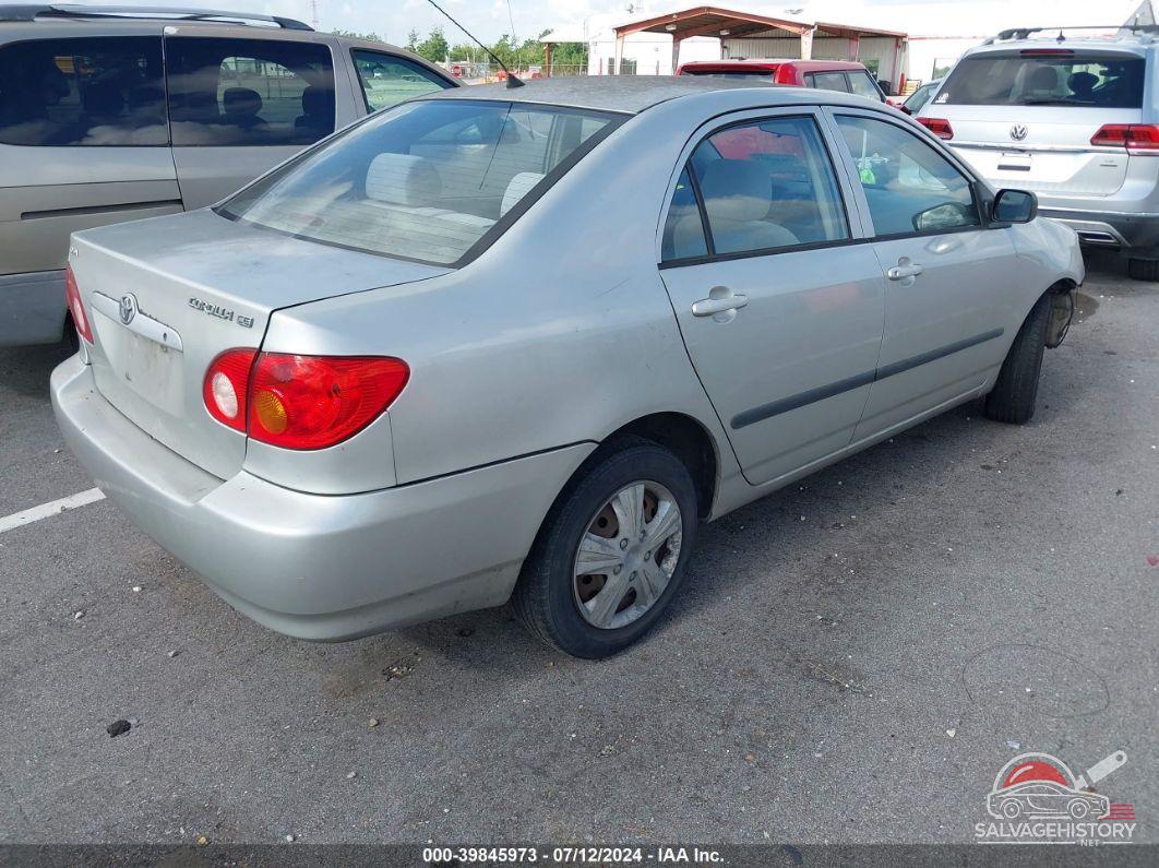 1NXBR32E64Z280168 2004 TOYOTA COROLLA photo no. 4