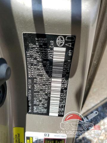 2T1BU4EEXAC427914 2010 TOYOTA COROLLA photo no. 13
