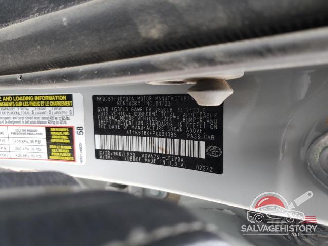 4T1K61BK4PU091395 2023 TOYOTA CAMRY photo no. 12