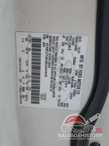 1FMEU74E08UA41916 2008 FORD EXPLORER photo no. 13