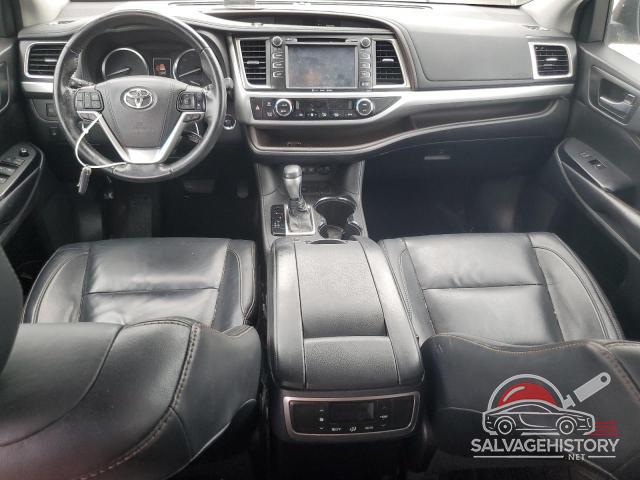 5TDKZRFH7JS543571 2018 TOYOTA HIGHLANDER photo no. 8