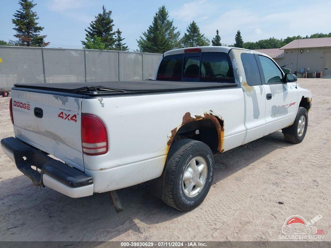 1B7GG23X9VS147945 1997 DODGE DAKOTA photo no. 4