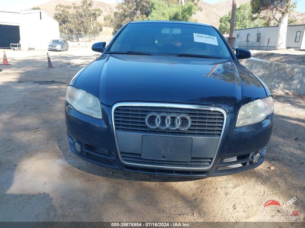 WAUAF78E17A084228 2007 AUDI A4 photo no. 6