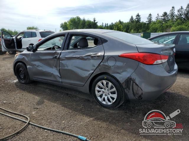 5NPDH4AE8BH039078 2011 HYUNDAI ELANTRA photo no. 2