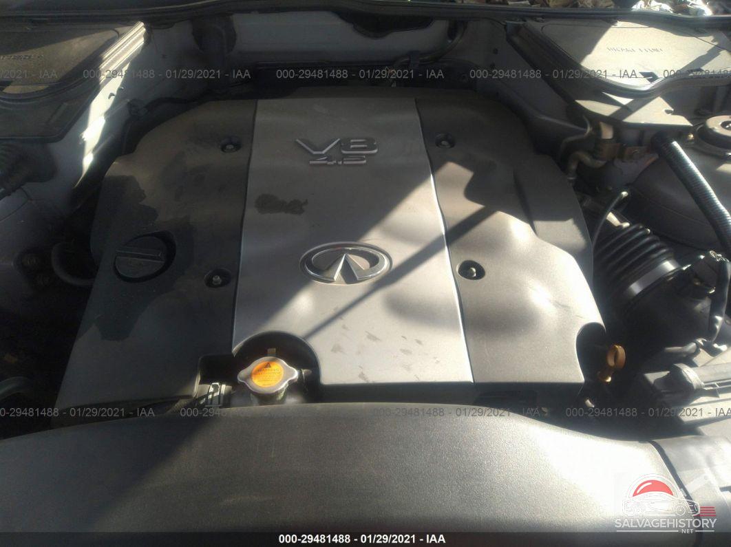 JNRBS08W13X401645 2003 INFINITI FX45 photo no. 10