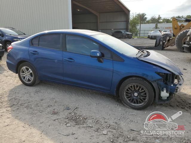 19XFB2F54DE001037 2013 HONDA CIVIC photo no. 4