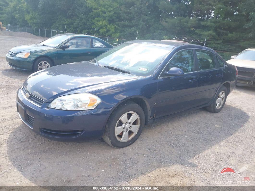 2G1WT58K679221972 2007 CHEVROLET IMPALA photo no. 2