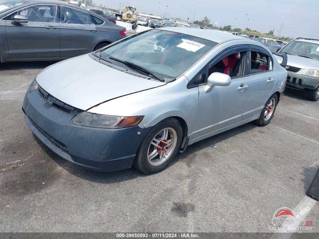 JHMFA165X6S011552 2006 HONDA CIVIC photo no. 2