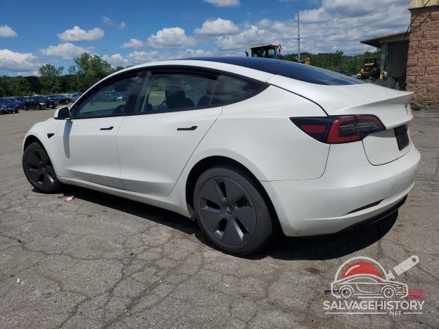 5YJ3E1EA9NF320254 2022 TESLA MODEL 3 photo no. 2