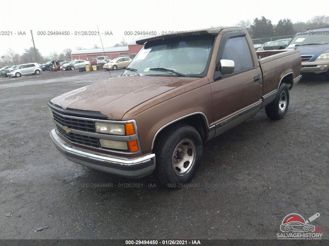 1GCDC14H3NZ162691 1992 CHEVROLET GMT-400 photo no. 2