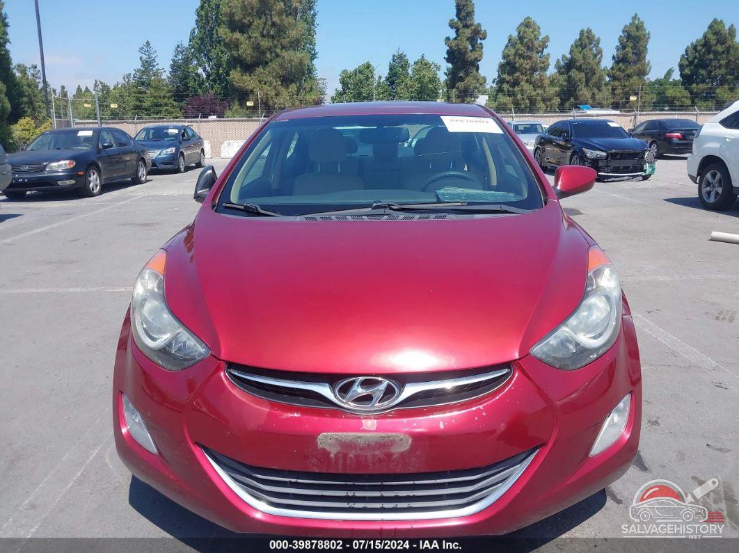 5NPDH4AE3DH241622 2013 HYUNDAI ELANTRA photo no. 6