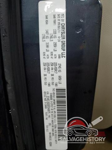 2C4RC1BG9ER348875 2014 CHRYSLER MINIVAN photo no. 14