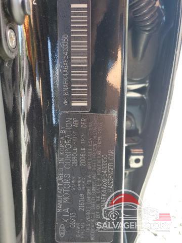 KNAFK4A6XF5433350 2015 KIA FORTE photo no. 12