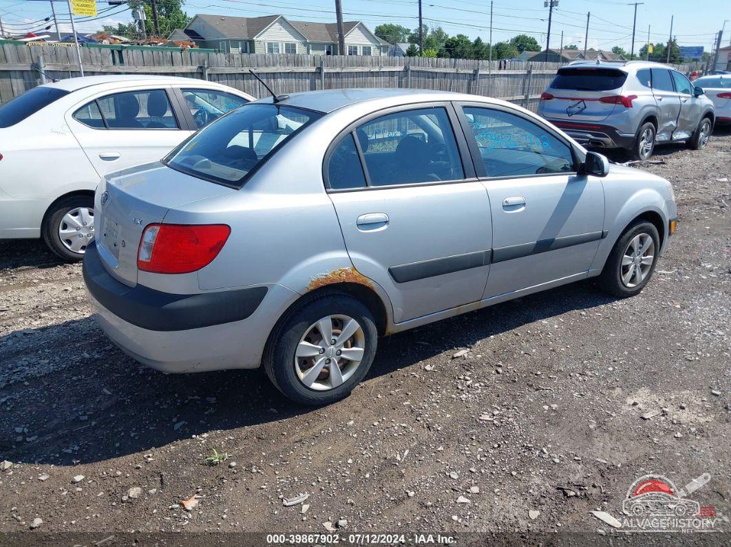 KNADE223896465025 2009 KIA RIO photo no. 4