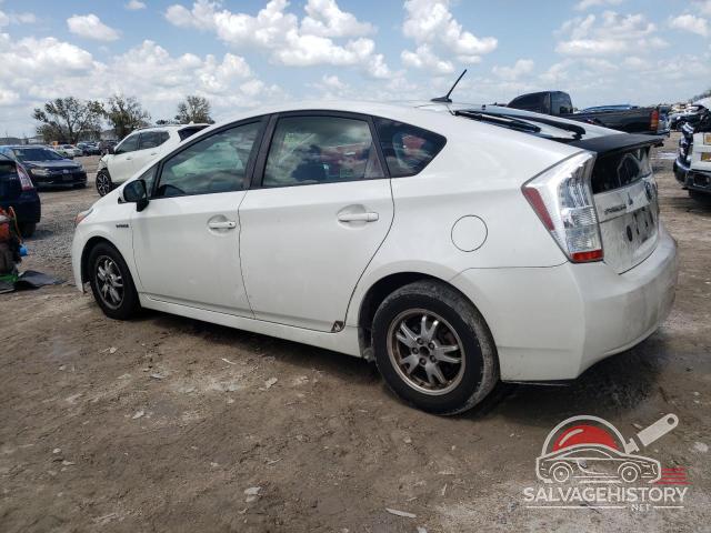 JTDKN3DU7A5001773 2010 TOYOTA PRIUS photo no. 2