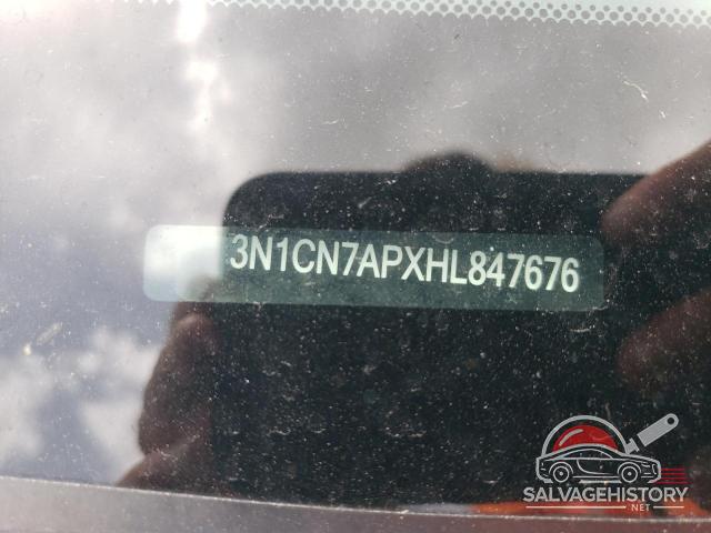 3N1CN7APXHL847676 2017 NISSAN VERSA photo no. 12
