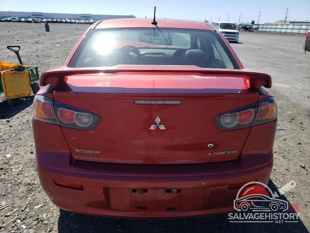 JA32U8FW2BU001667 2011 MITSUBISHI LANCER photo no. 6
