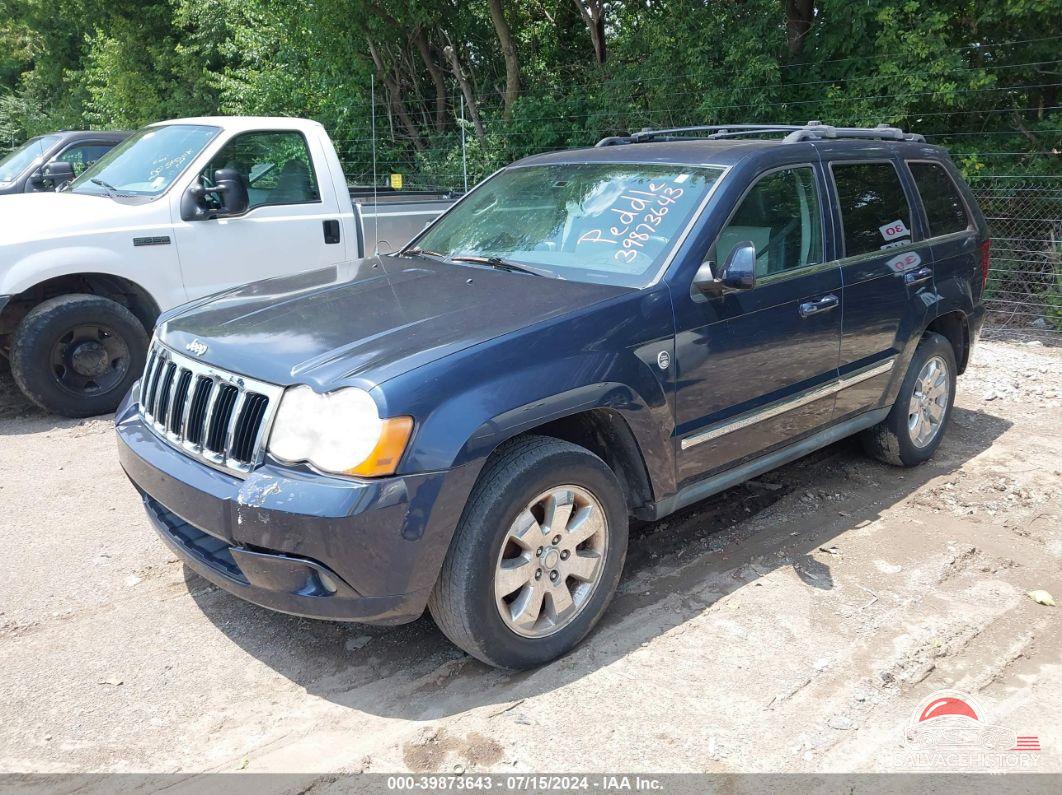 1J8HR58T69C500480 2009 JEEP GRAND CHEROKEE photo no. 2