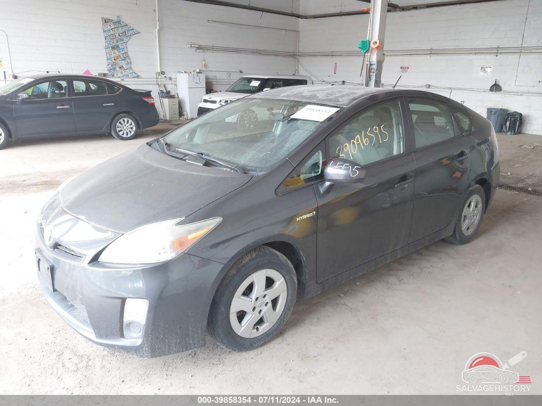 JTDKN3DU8A1106250 2010 TOYOTA PRIUS photo no. 2