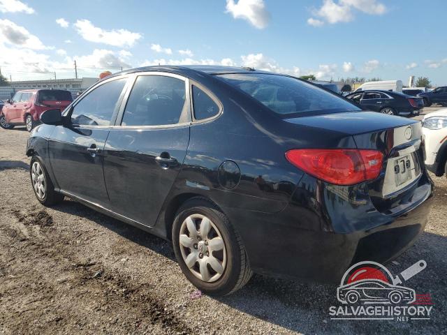 KMHDU46D69U818860 2009 HYUNDAI ELANTRA photo no. 2