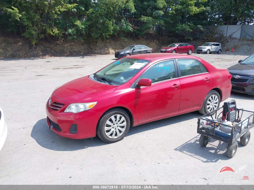 2T1BU4EE0DC031124 2013 TOYOTA COROLLA photo no. 2
