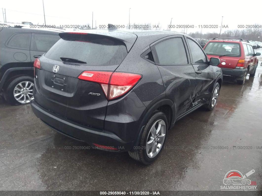 3CZRU6H36JG700027 2018 HONDA HR-V photo no. 4