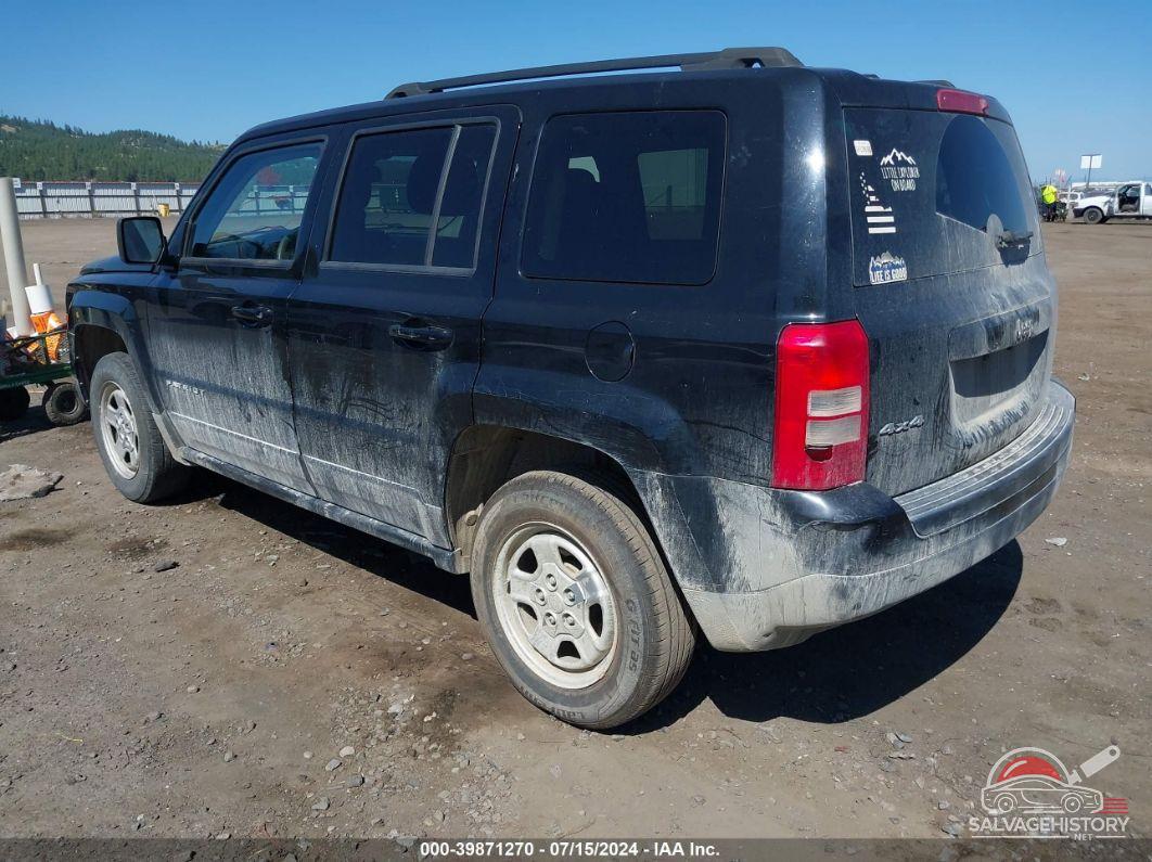 1C4NJRBBXGD781117 2016 JEEP PATRIOT photo no. 3