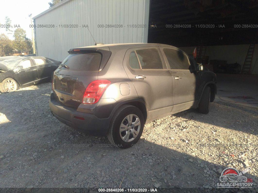 3GNCJKSB3GL125910 2016 CHEVROLET TRAX photo no. 4