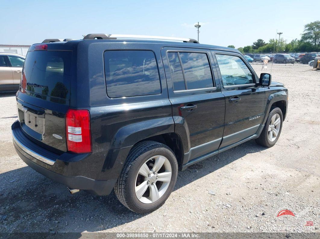 1J4NT4GB0BD215444 2011 JEEP PATRIOT photo no. 4