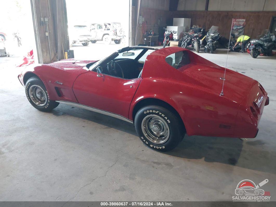 1Z37X6S406604 1976 CHEVROLET CORVETTE photo no. 3
