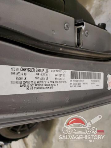 2C3CDXBG1EH259172 2014 DODGE CHARGER photo no. 12