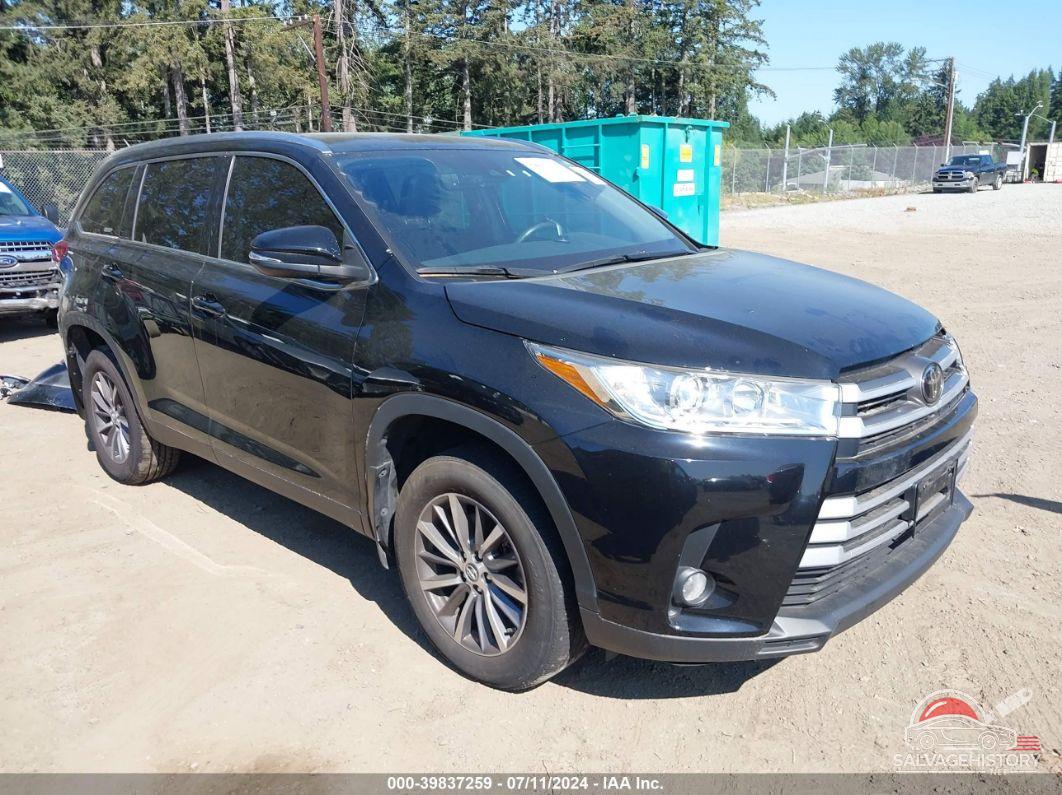 5TDJZRFH3KS590464 2019 TOYOTA HIGHLANDER photo no. 18