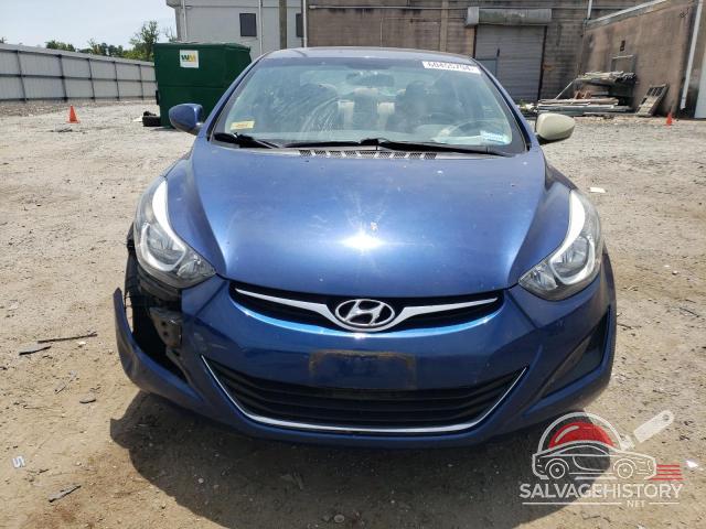 5NPDH4AEXGH797544 2016 HYUNDAI ELANTRA photo no. 5