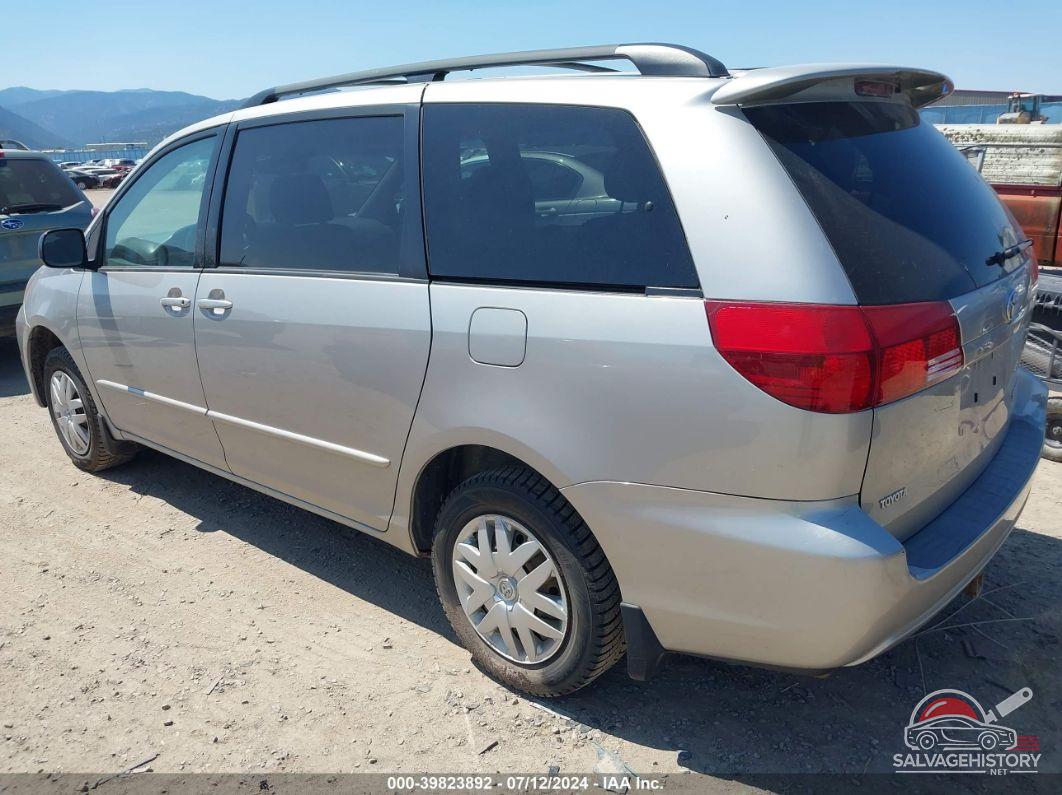 5TDZA23C95S374651 2005 TOYOTA SIENNA photo no. 3
