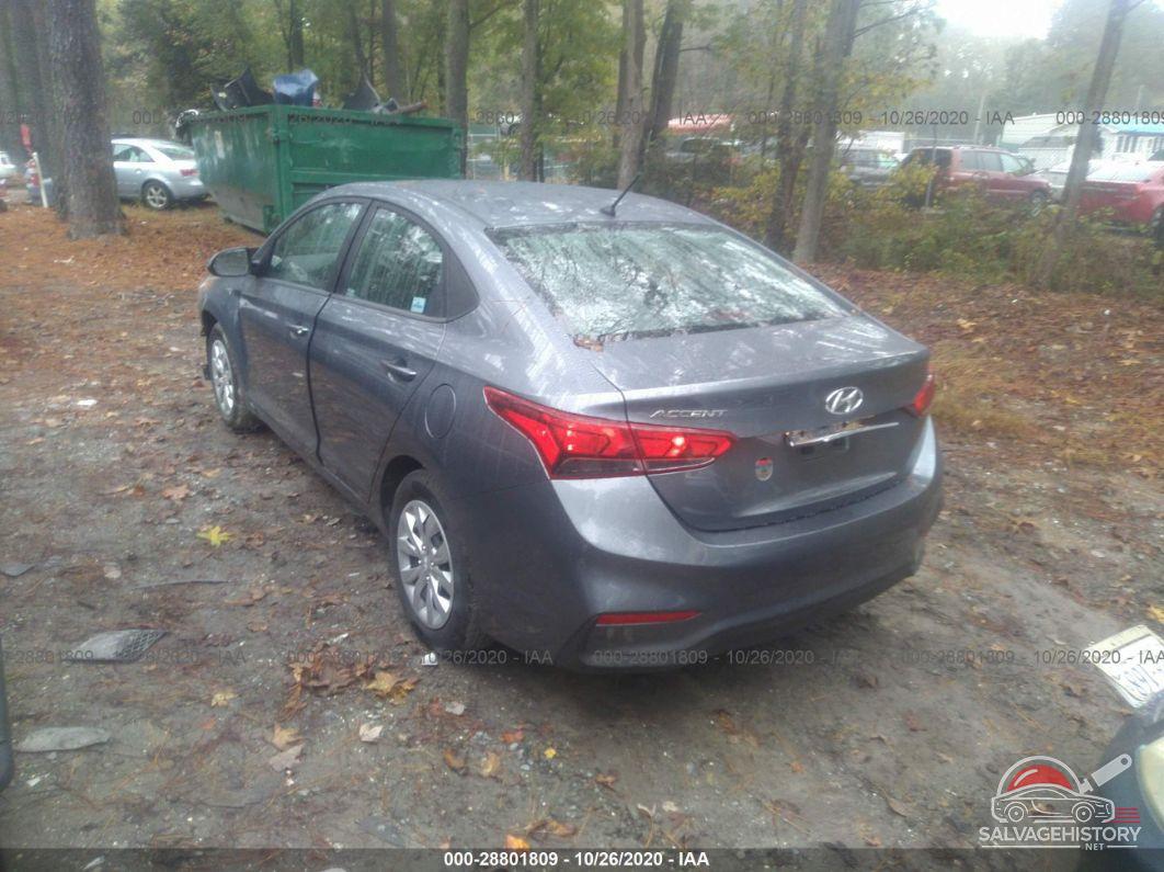 3KPC24A6XLE126248 2020 HYUNDAI ACCENT photo no. 3