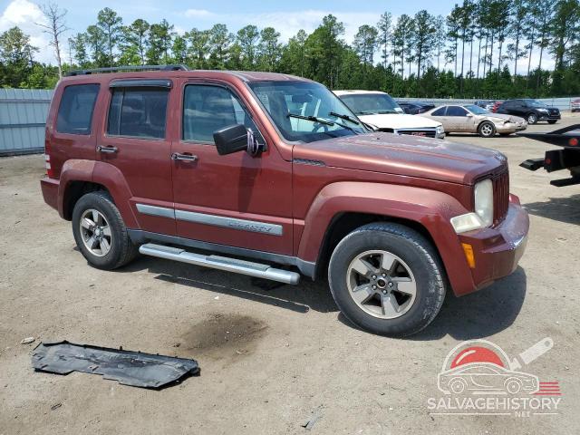 1J8GN28K98W245124 2008 JEEP LIBERTY photo no. 4