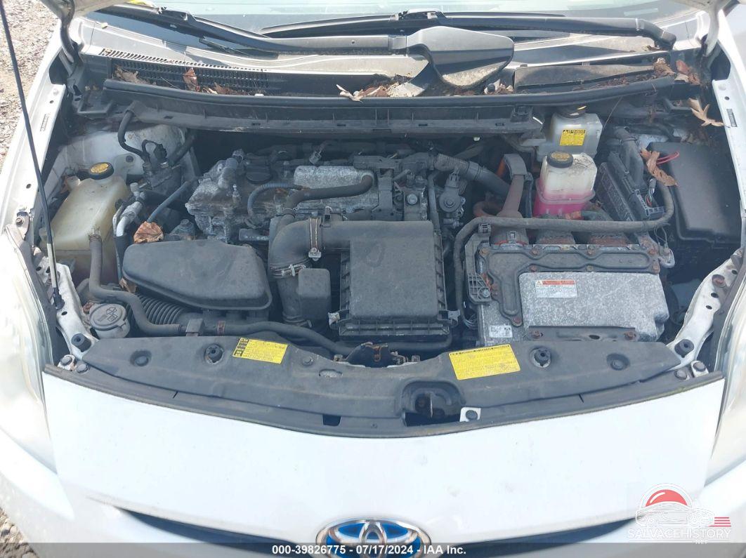 JTDKN3DU4B1467380 2011 TOYOTA PRIUS photo no. 10