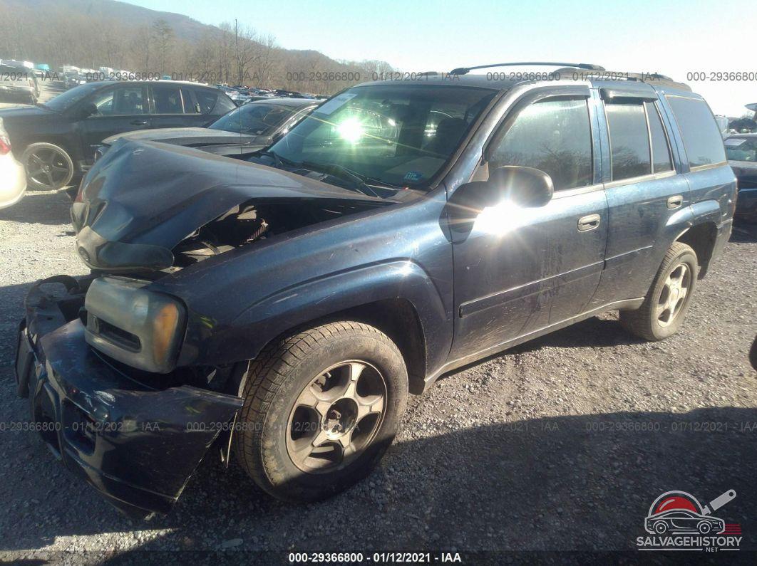 1GNDT13S672173684 2007 CHEVROLET TRAILBLAZER photo no. 2