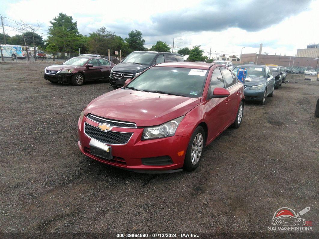 1G1PF5S96B7182232 2011 CHEVROLET CRUZE photo no. 2